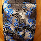 Serene Meadows Blue Maxi Straight Skirt
