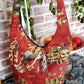 Handmade WESTERN COWBOY BRONCO HORSE Colorful Boho Shoulder Bags, Cotton Bohemian Bags Denim Lined