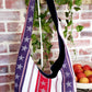 Handmade AMERICANA STARS & STRIPES FOREVER Colorful Boho Shoulder Bags, Cotton Bohemian Bags Denim Lined